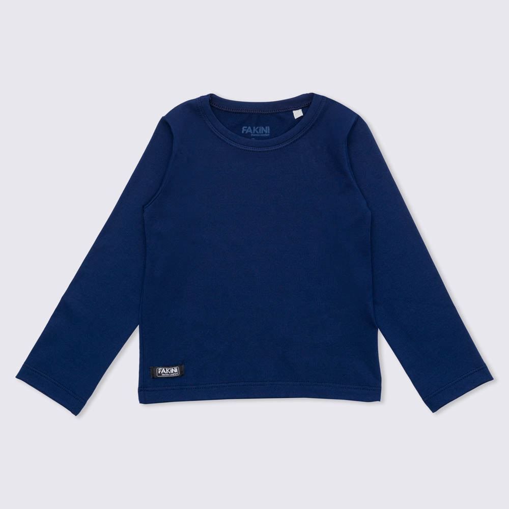 Camiseta 12 a 16 anos Térmica Gola Redonda Fakini