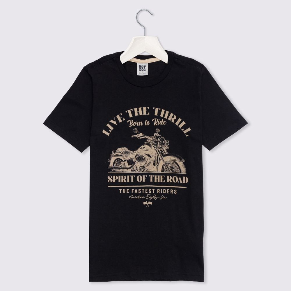 Camiseta 12 a 16 anos Thrill Hot Dog