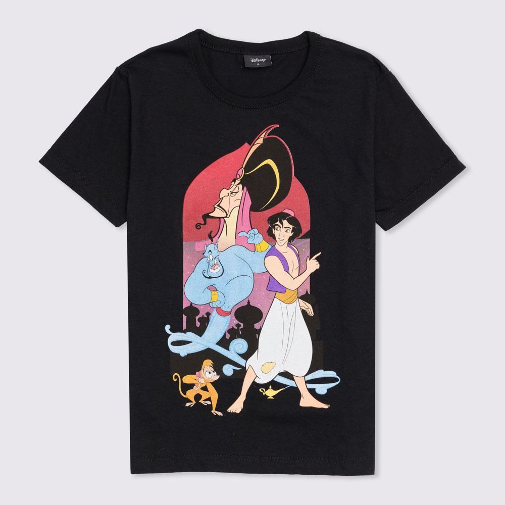 Camiseta 4 a 10 anos Aladdin Disney