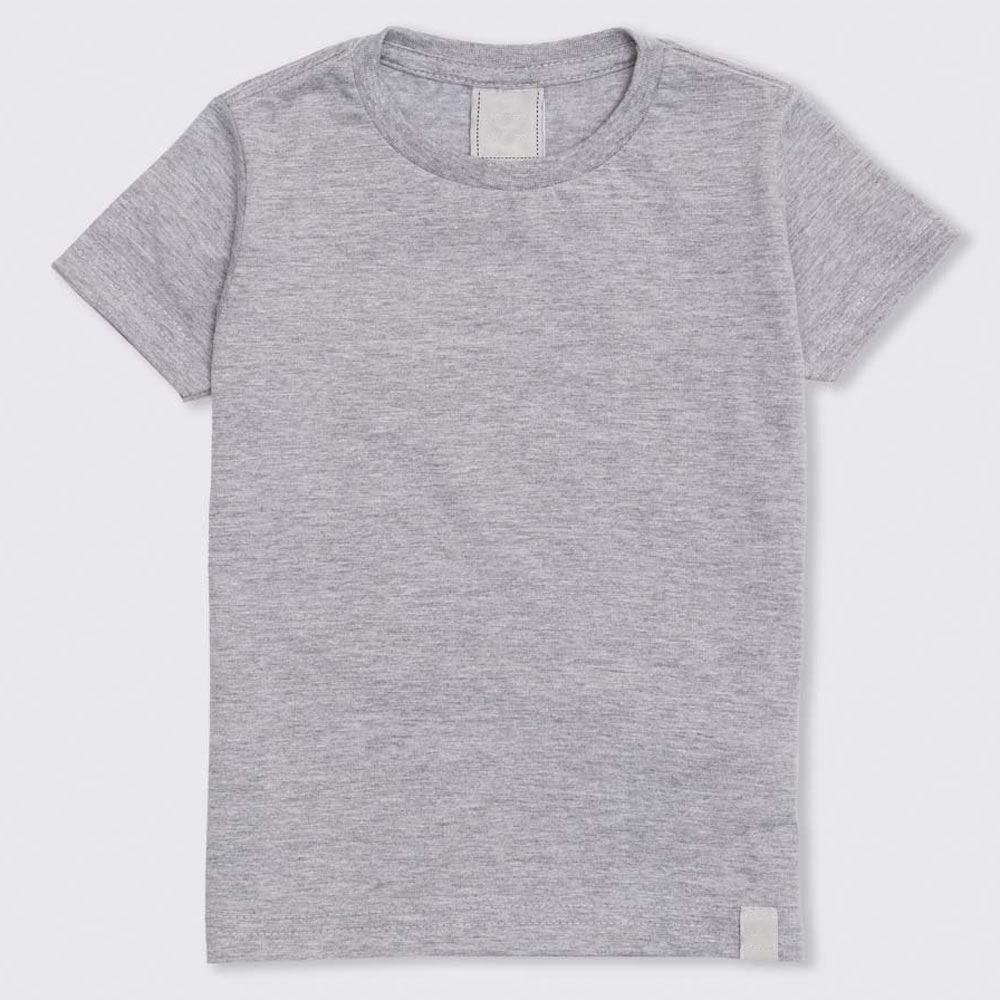 Camiseta 4 a 10 anos Básica Liso Hot Dog