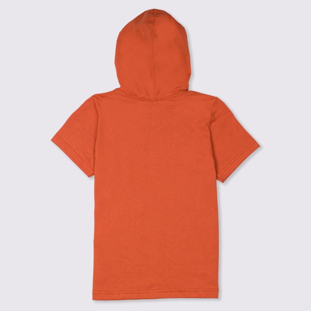 Camiseta 4 a 10 anos Capuz Urso Hot Dog