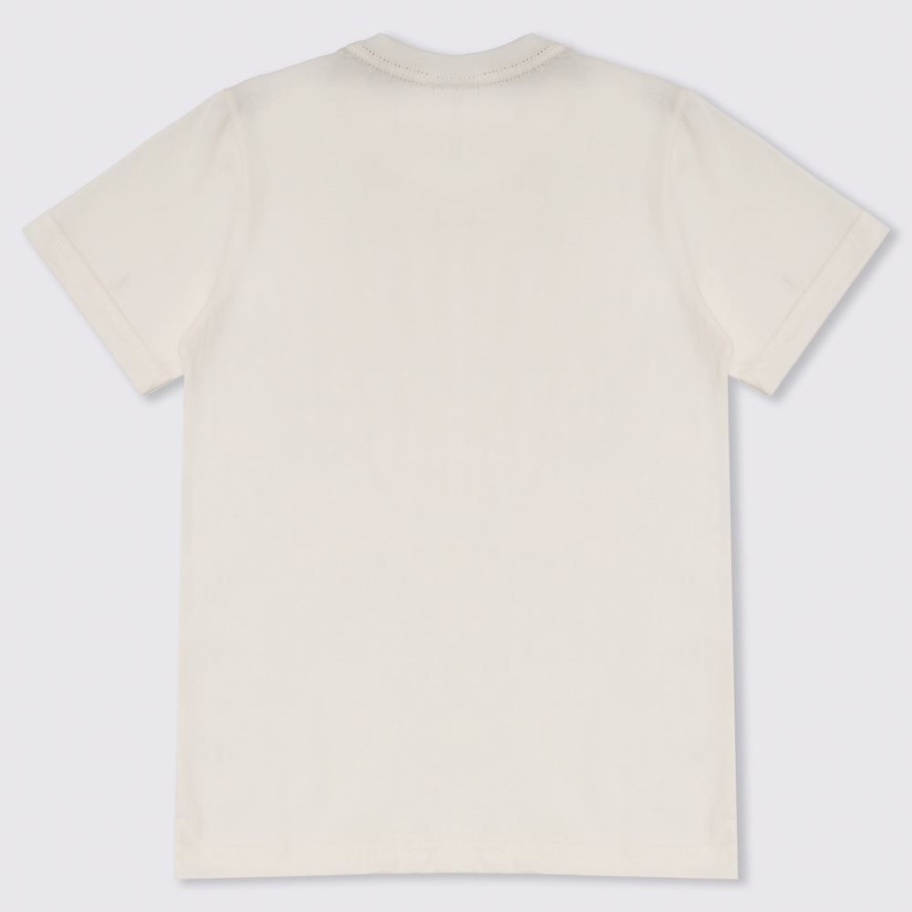 Camiseta 4 a 10 anos M/Malha Adventure Etiqueta Hot Dog