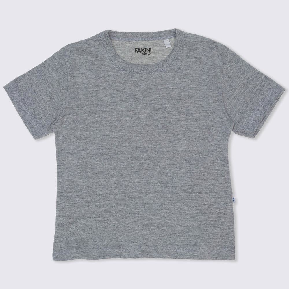 Camiseta 4 a 10 anos M/Malha Básica Fakini