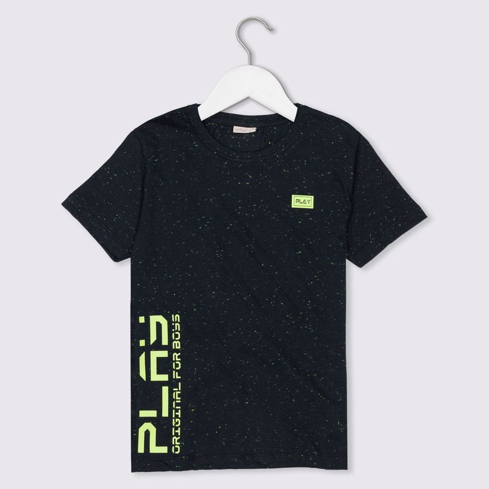 Camiseta 4 a 10 anos Malha Botonê Play Fakini