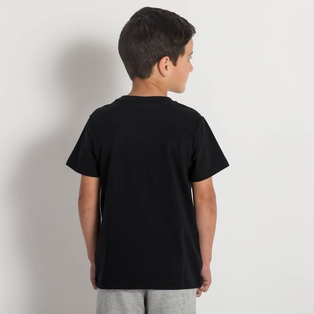 Camiseta 4 a 10 anos Malha Pirata Tapa Olho Hot Dog