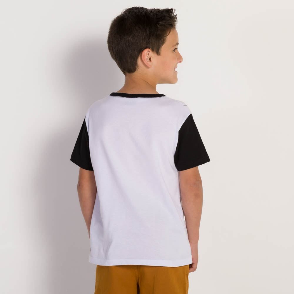 Camiseta 4 a 10 anos Malha Rei Leão King Disney