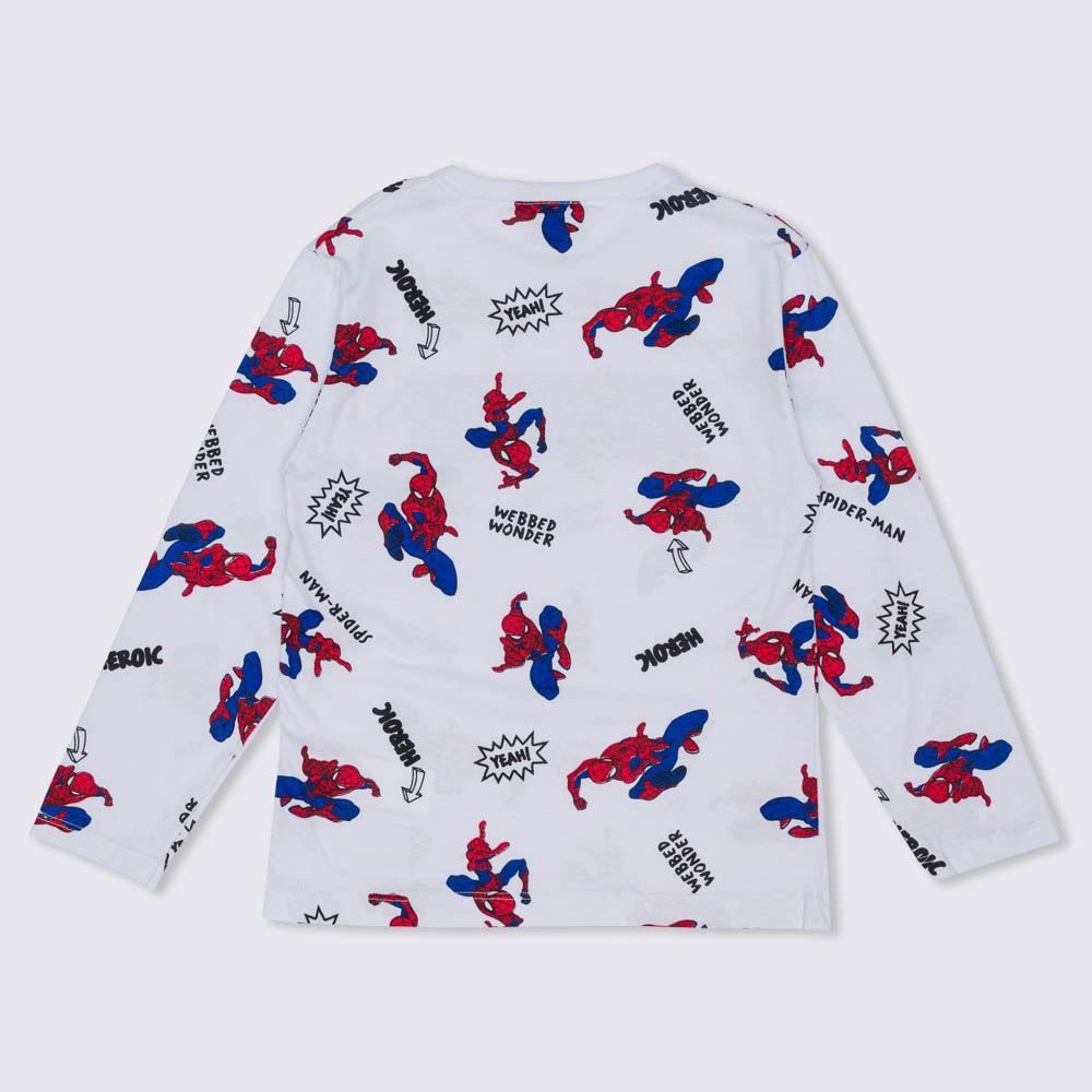 Camiseta 4 a 10 anos Rotativo Homem Aranha Marvel