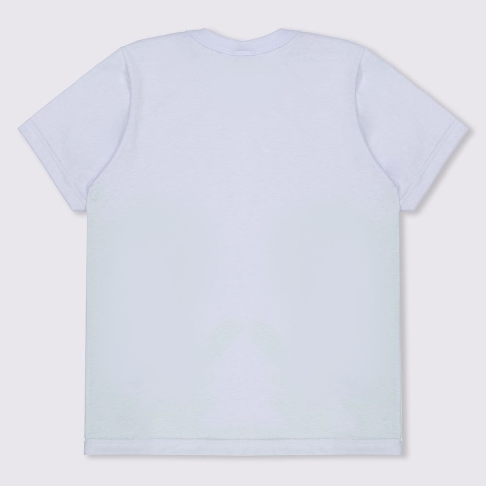 Camiseta 4 a 10 anos Silk Game Meia Malha Hot Dog