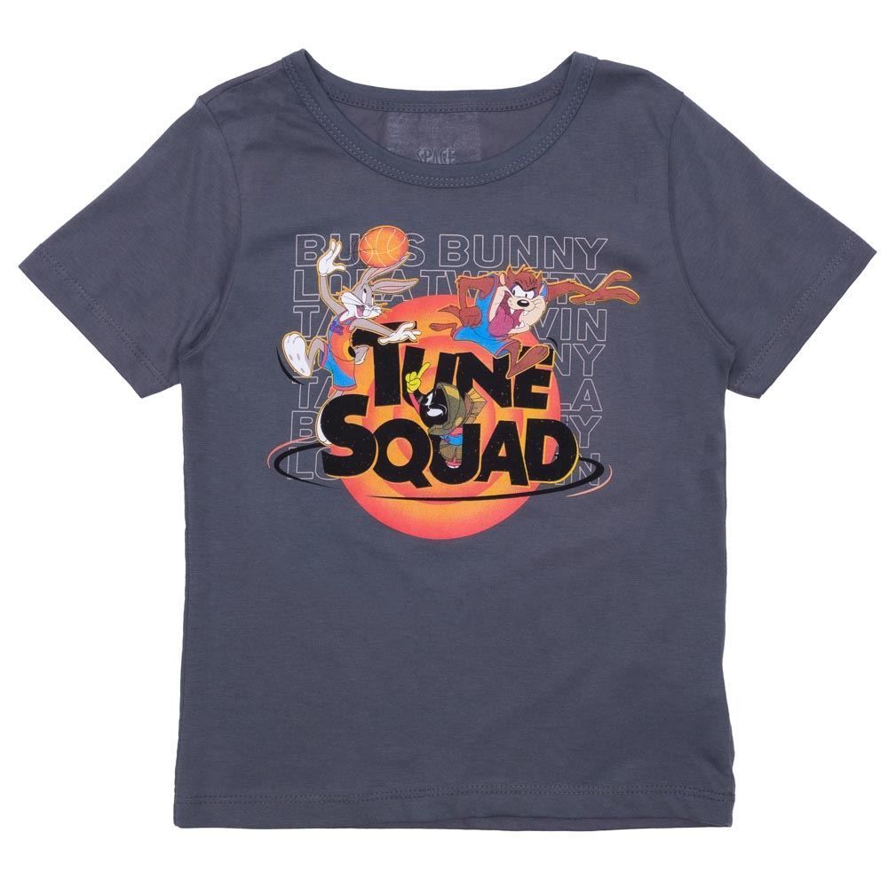 Camiseta 4 a 10 anos Space Jam Tune Squad Bandup
