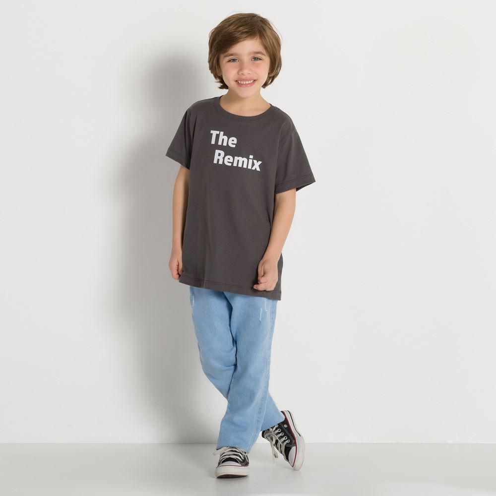 Camiseta Tal Pai Tal Filho 4 a 10 anos The Remix Hot Dog