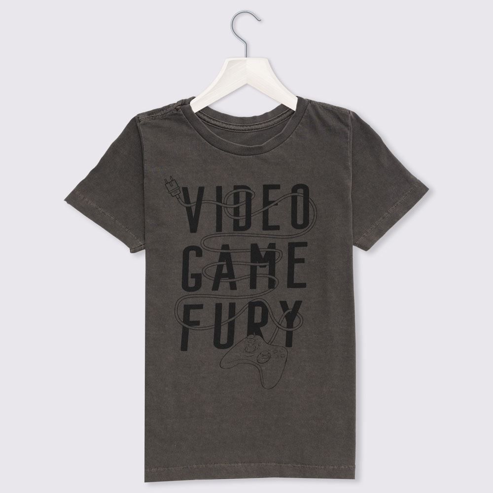 Camiseta 4 a 10 anos Video Game Hot Dog