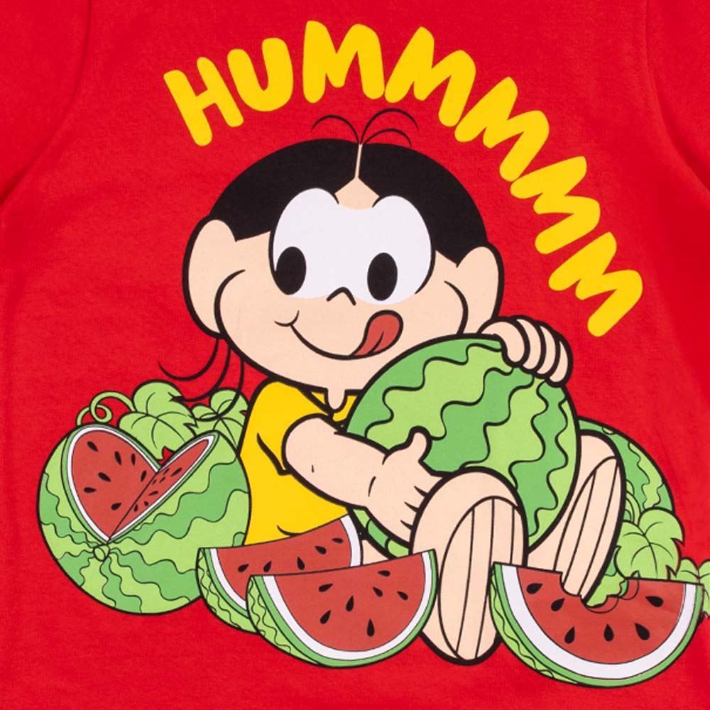 Camiseta Magali Infantil 4 a 10 Anos Turma da Mônica