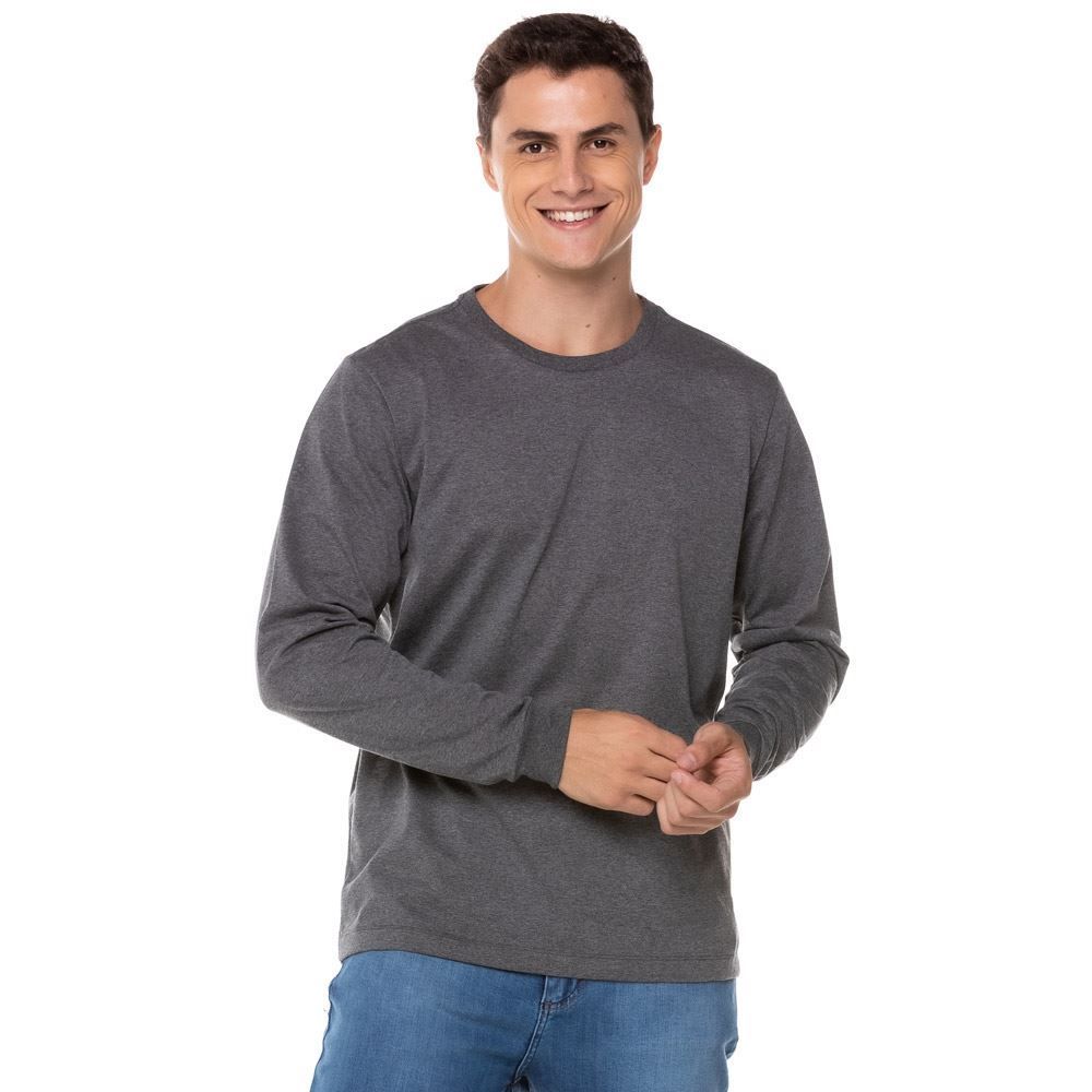 Camiseta Básica com Punhos Marc Alain