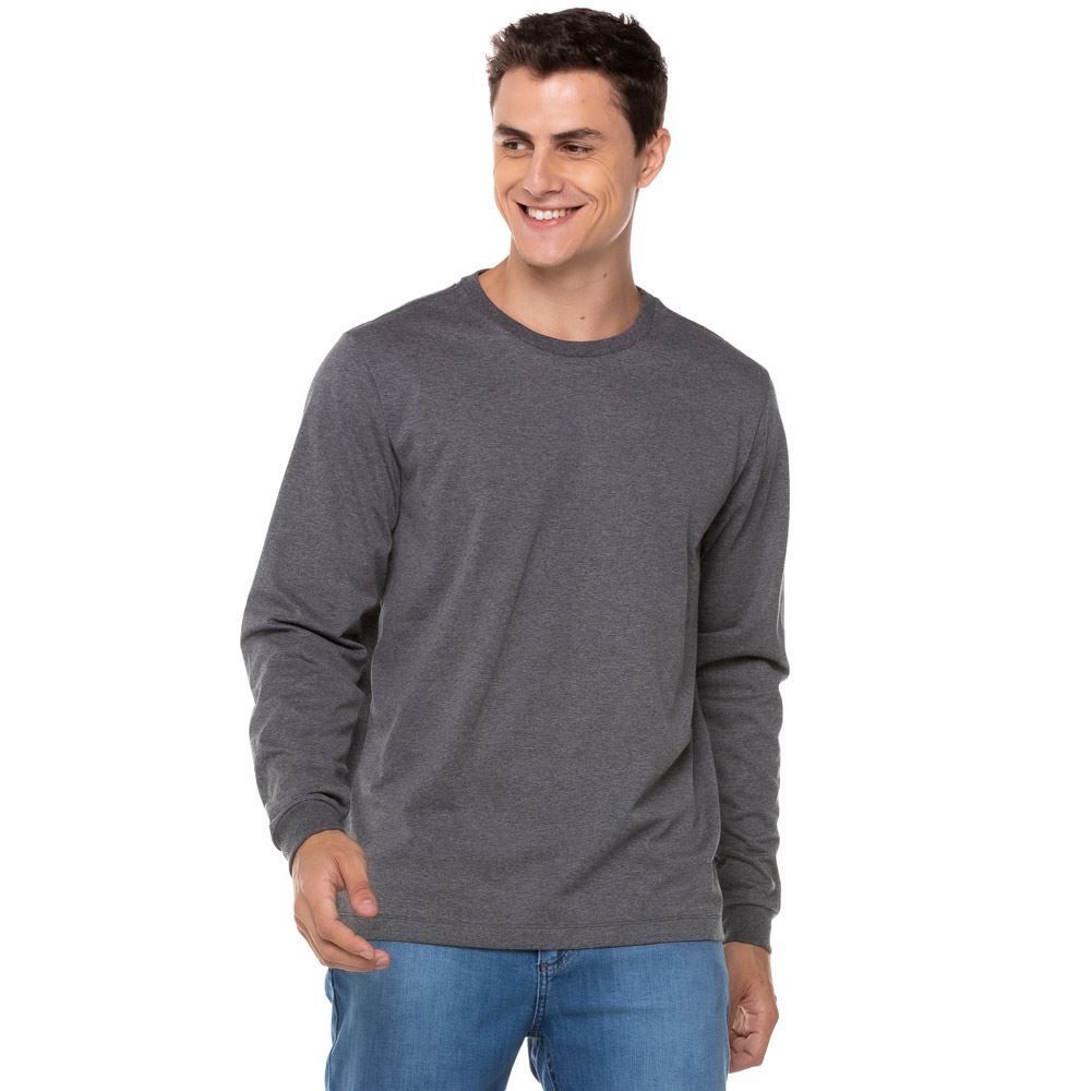 Camiseta Básica com Punhos Marc Alain