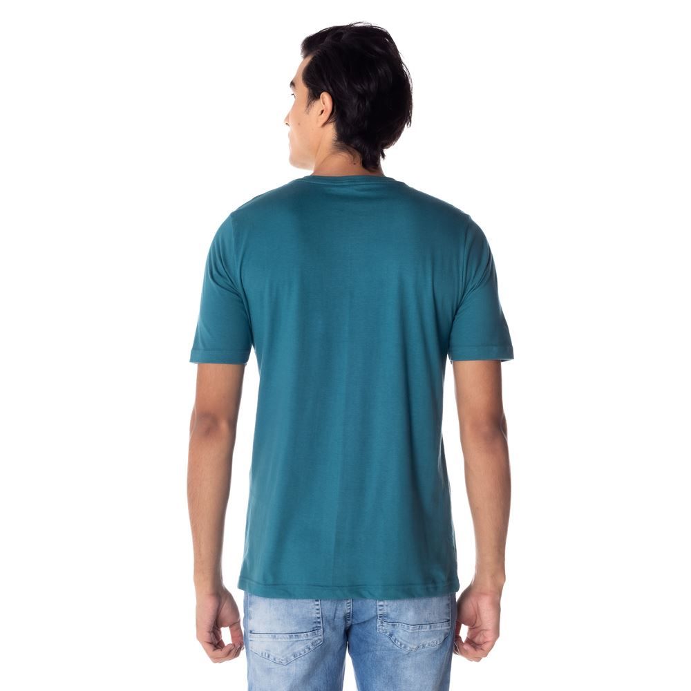 Camiseta Basica Gola V Risk