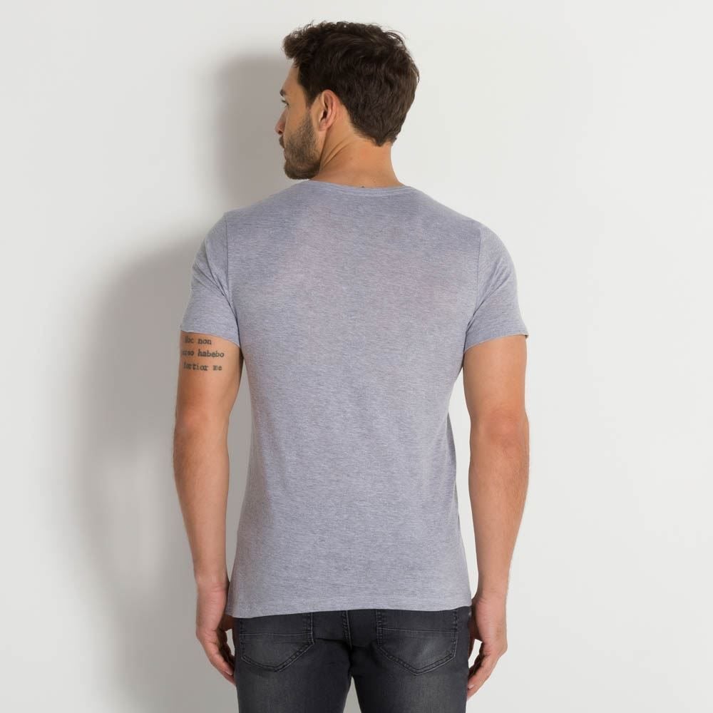 Camiseta Básica Manga Curta Marc Alain