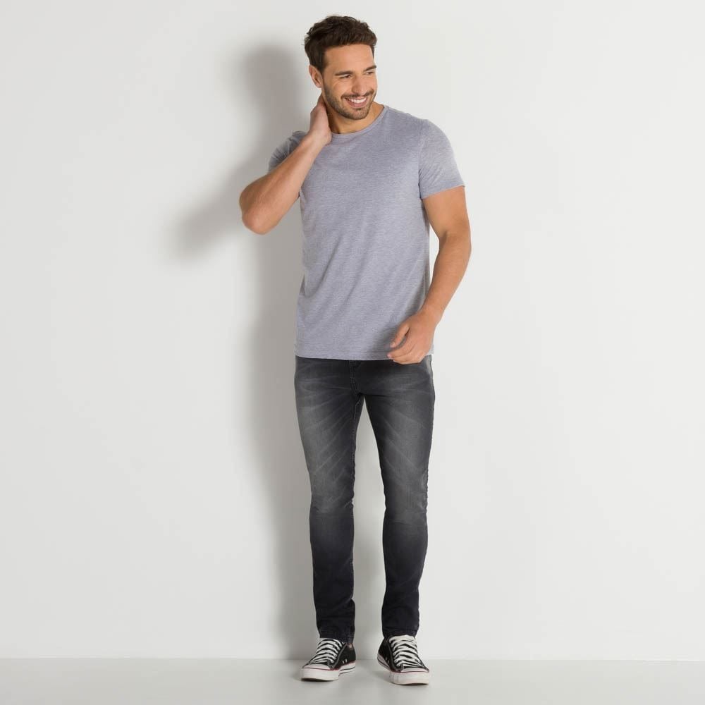 Camiseta Básica Manga Curta Marc Alain