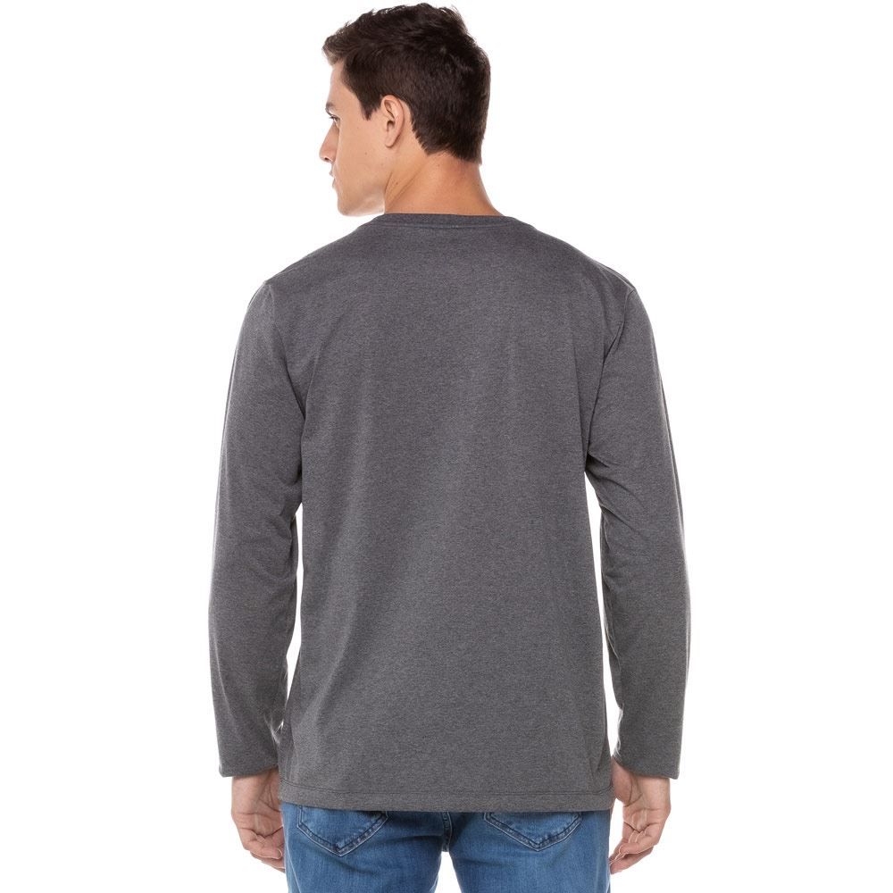 Camiseta Básica Manga Longa Marc Alain