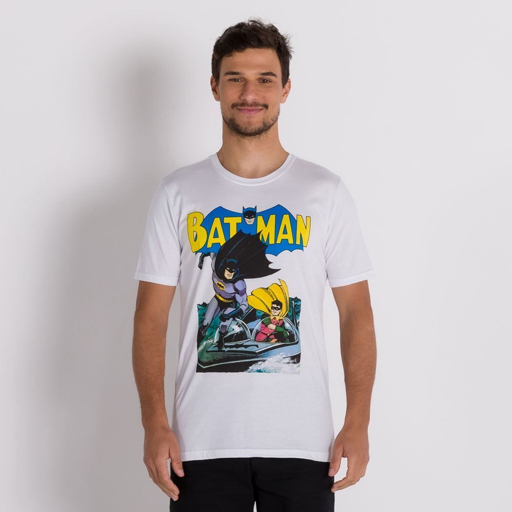 Camiseta Batman/Robin Dc Comics