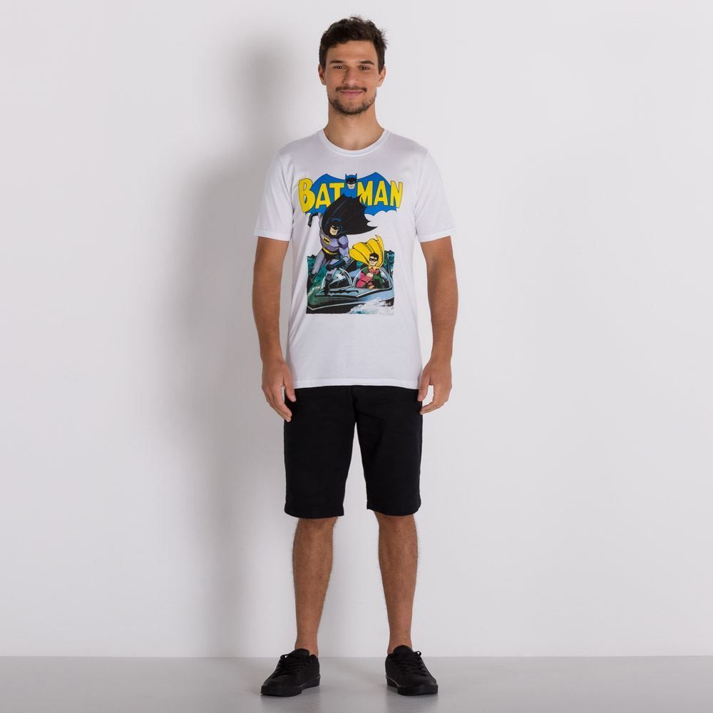 Camiseta Batman/Robin Dc Comics