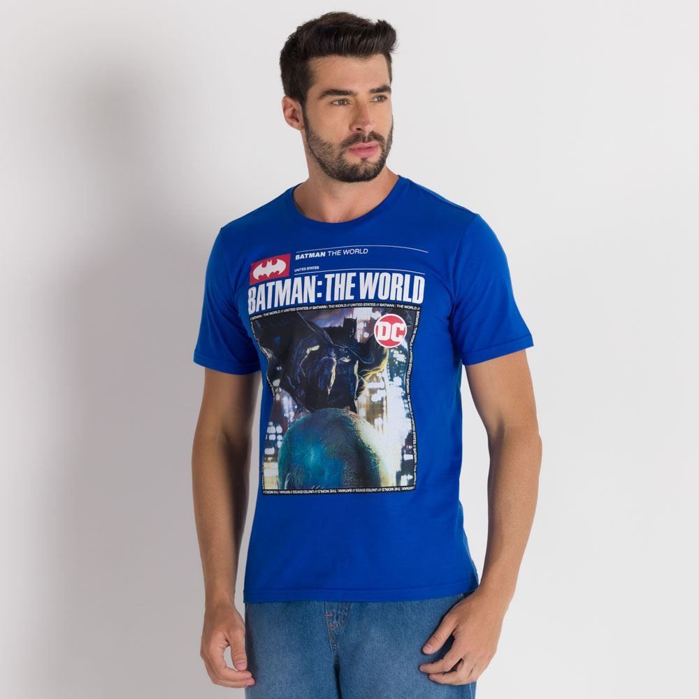 Camiseta Batman The World BandUP