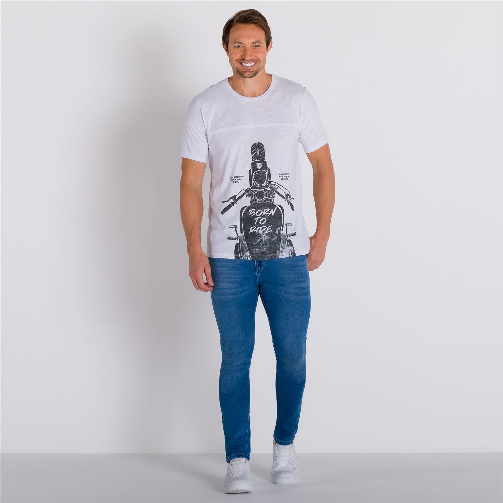 Camiseta Born to Ride Marc Alain