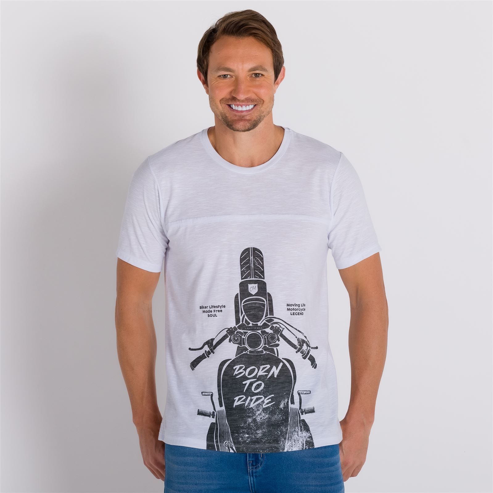 Camiseta Born to Ride Marc Alain
