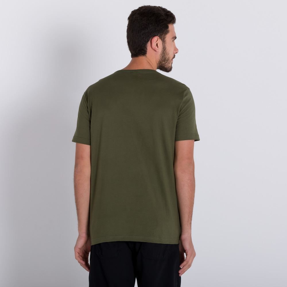 Camiseta com Detalhe Neon Colisão