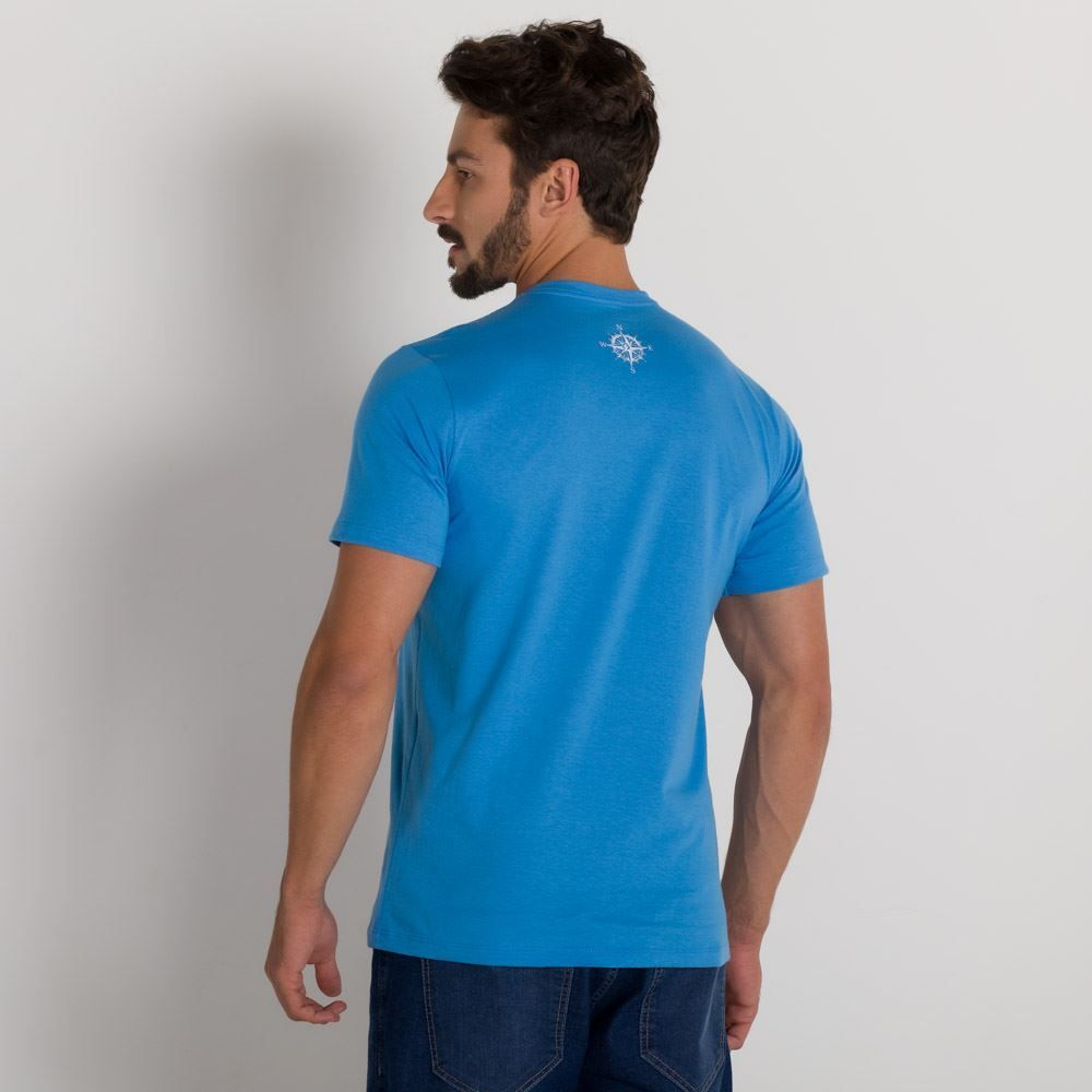 Camiseta com Estampa de Bússola Thing