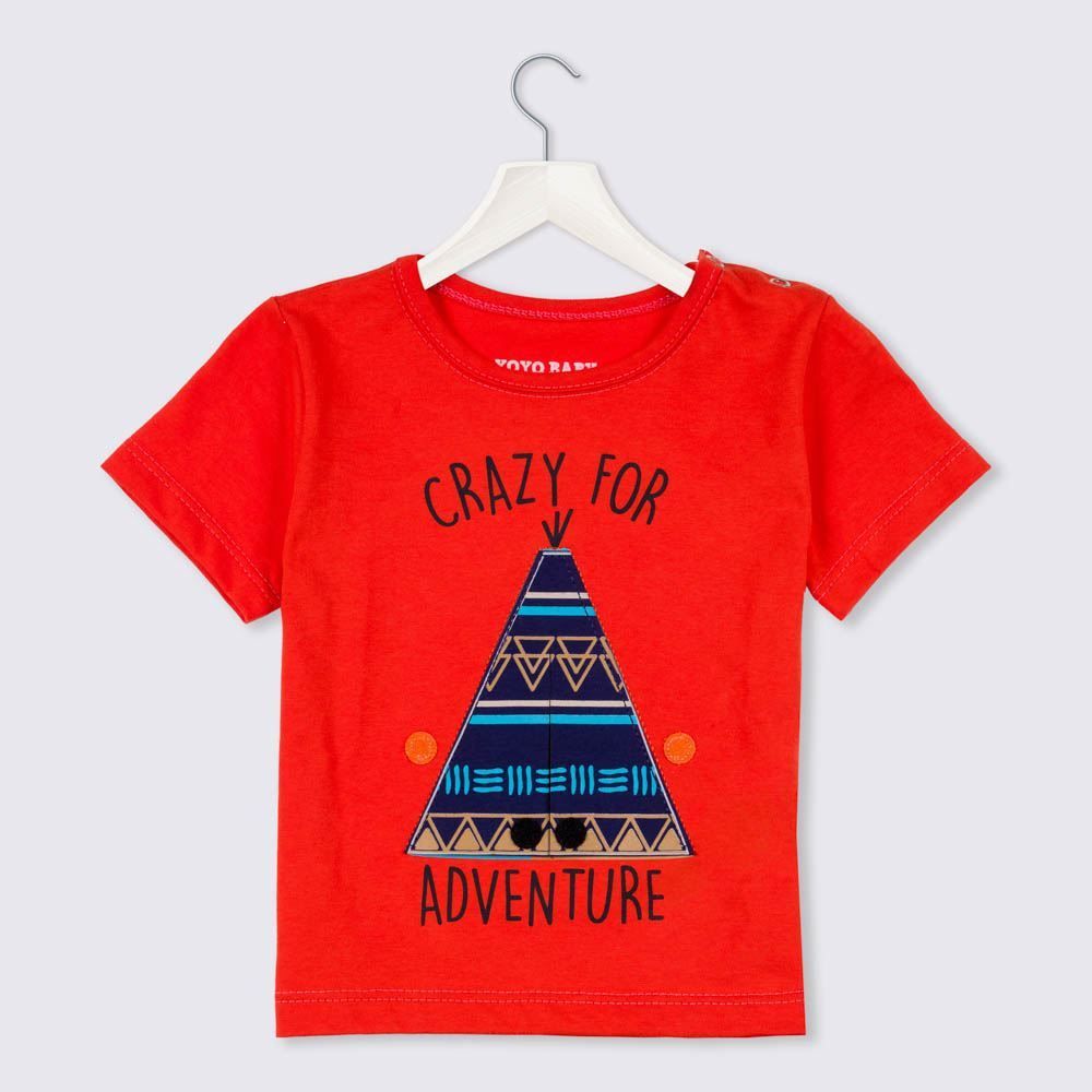 Camiseta de Bebê Cabana Interativa Yoyo Baby
