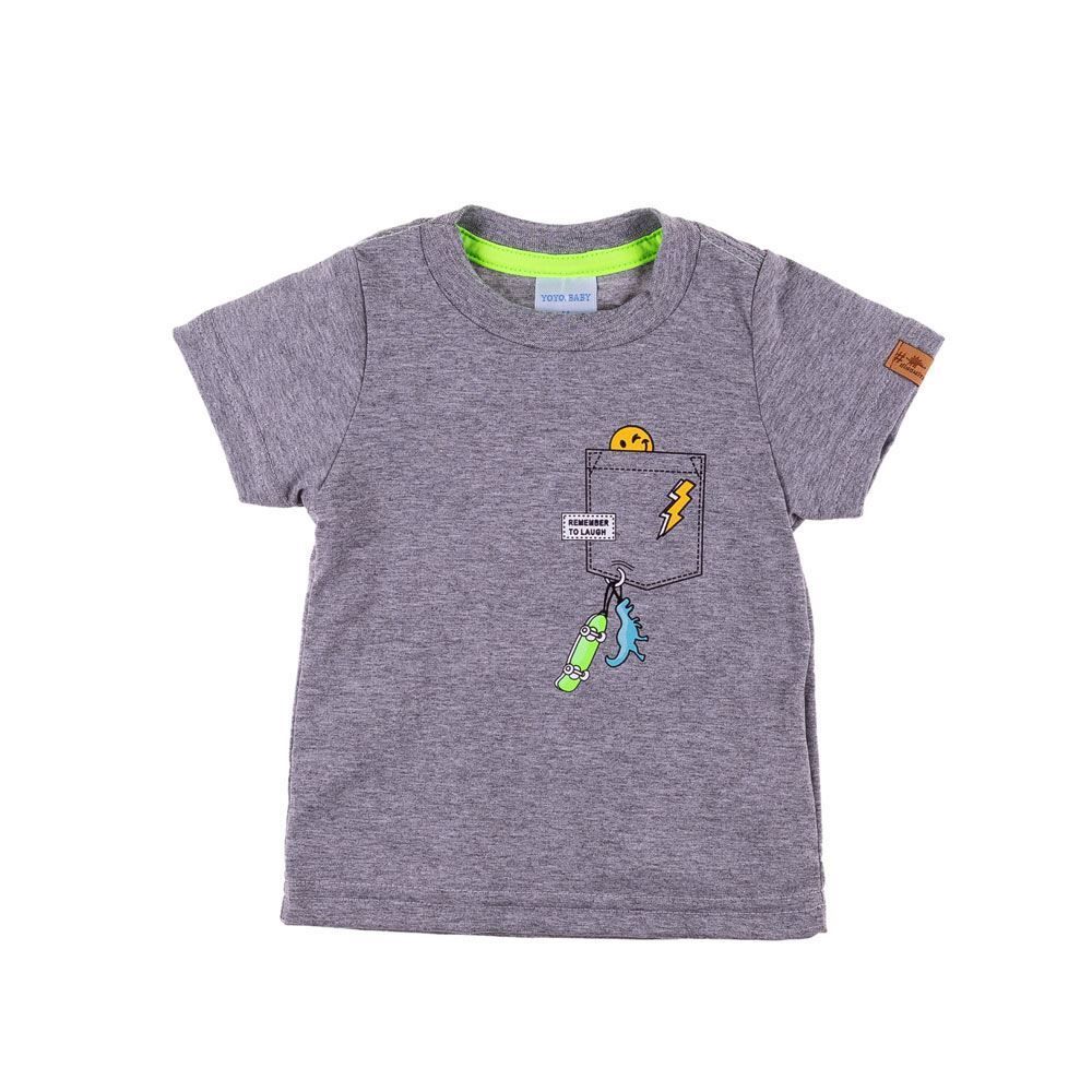 Camiseta de Bebê com Estampa Divertida Yoyo Baby