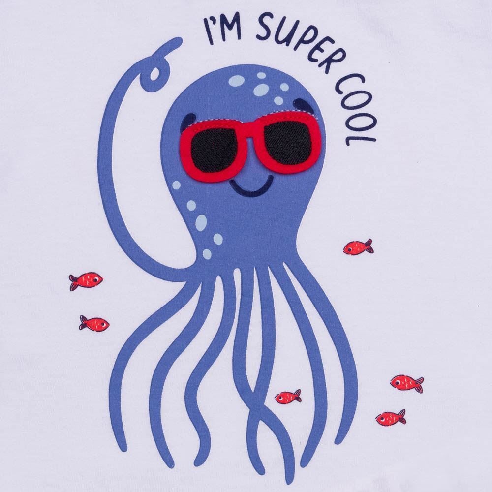 Camiseta de Bebê M/Malha Lula Interativa Yoyo Baby