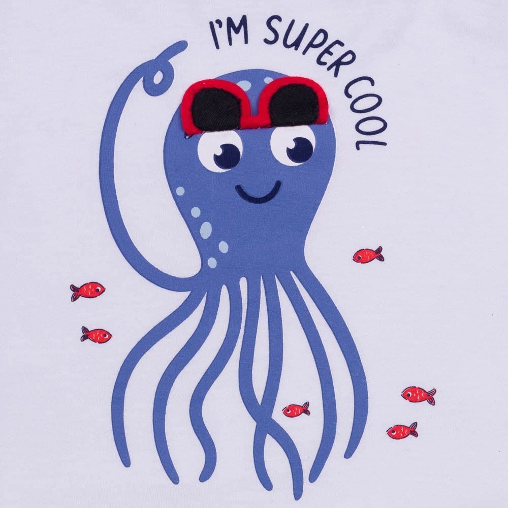 Camiseta de Bebê M/Malha Lula Interativa Yoyo Baby