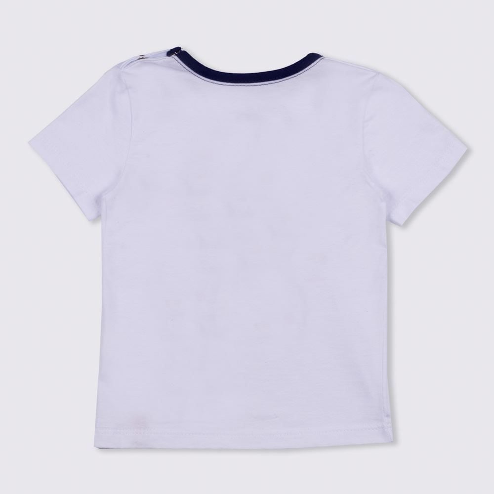 Camiseta de Bebê M/Malha Lula Interativa Yoyo Baby