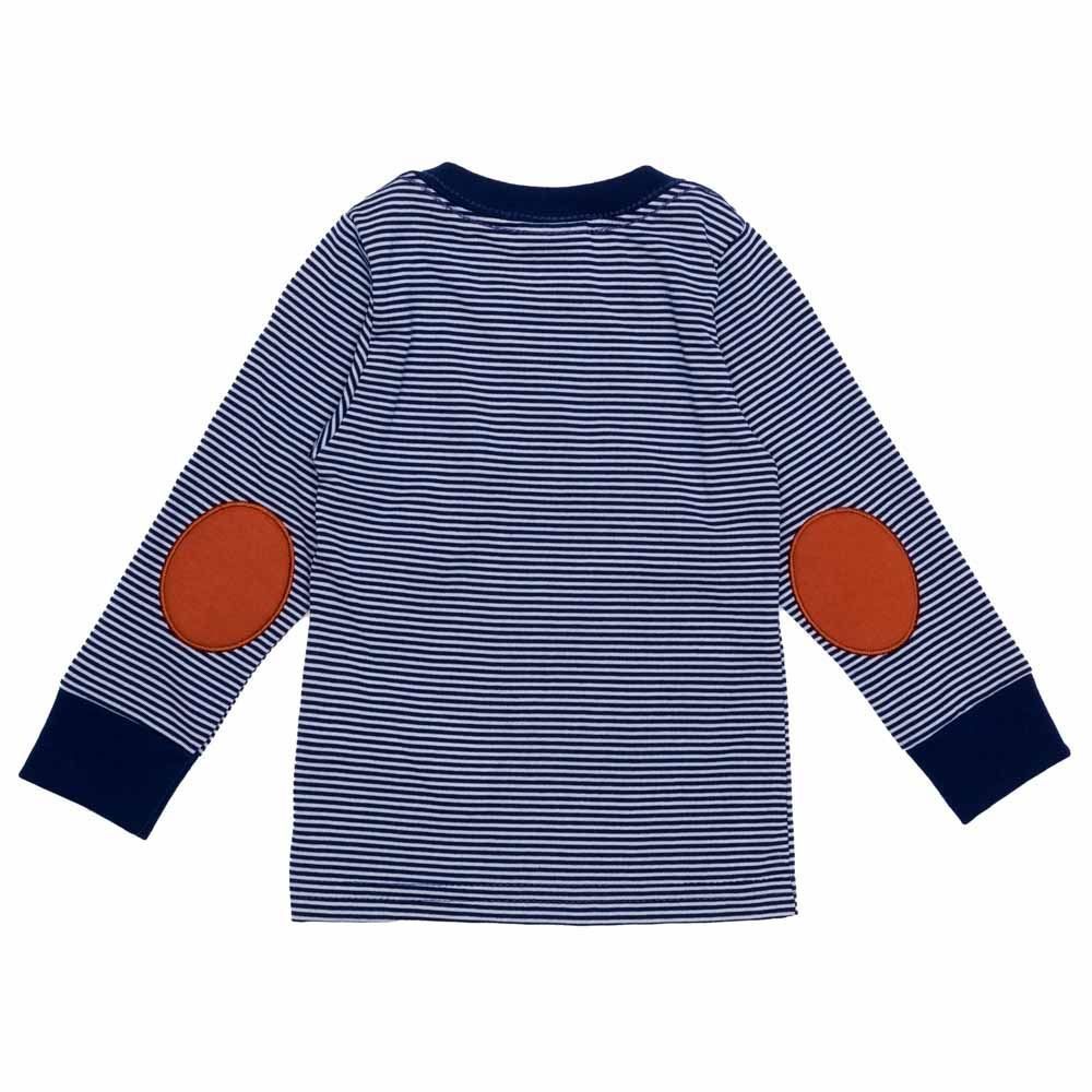 Camiseta de Bebê Menino + Botões e Cotoveleira Yoyo Baby