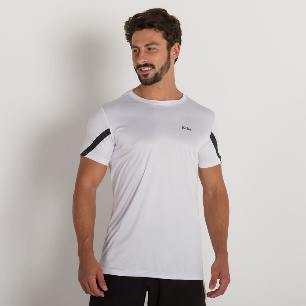 Camiseta Esportiva Dry Poliéster Scream