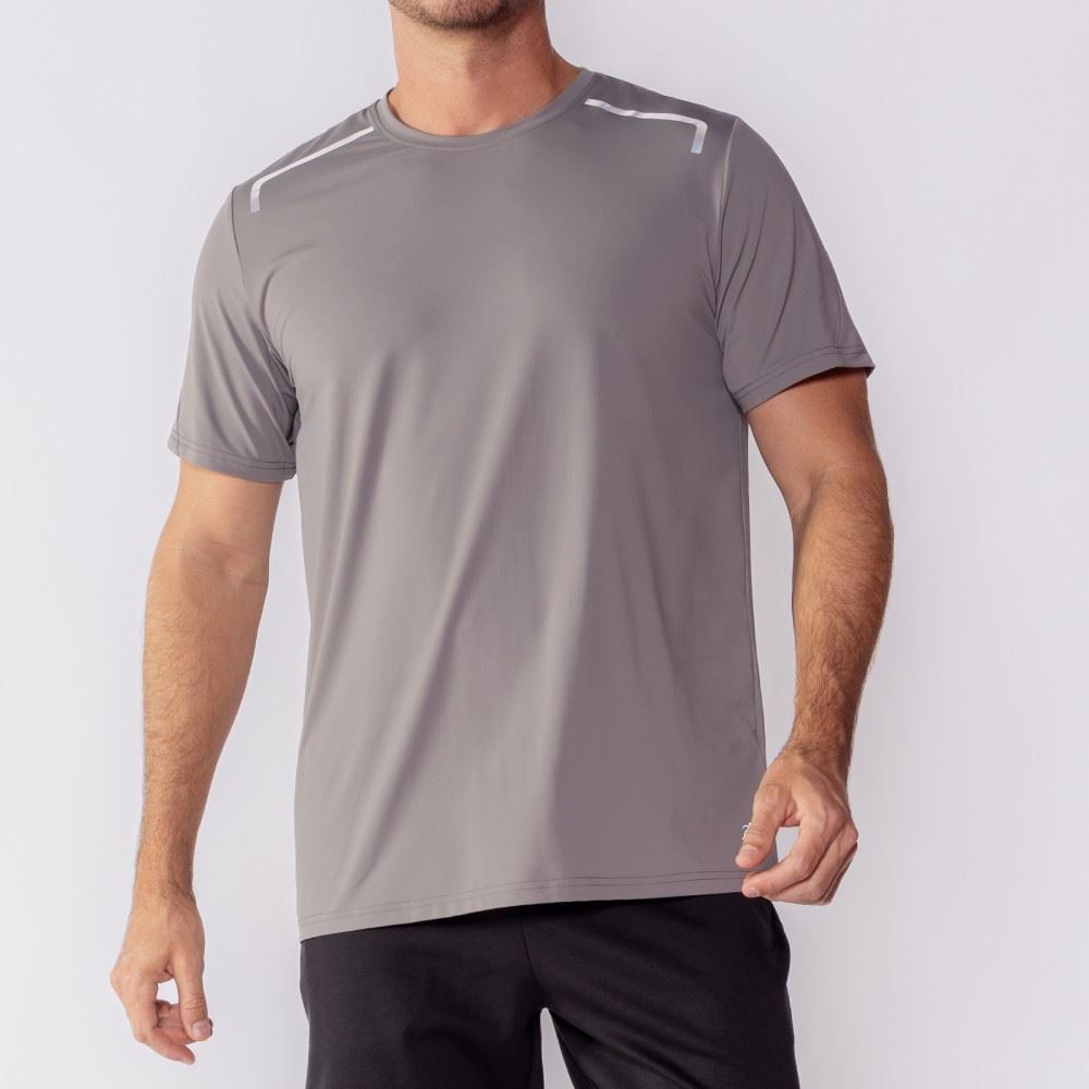 Camiseta Esportiva Masculina Com Refletivo Scream