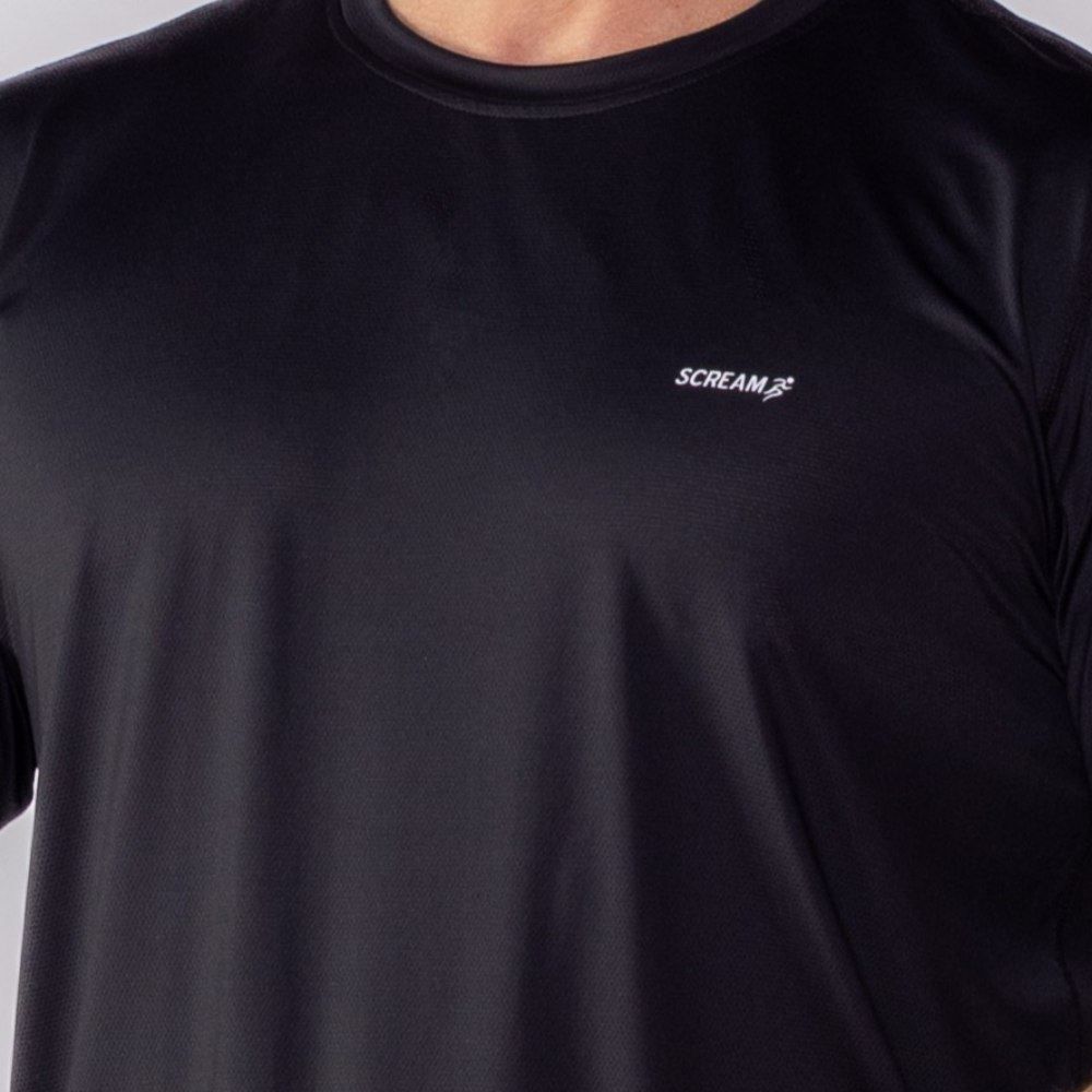Camiseta Esportiva Masculina Dry Poliamida Scream
