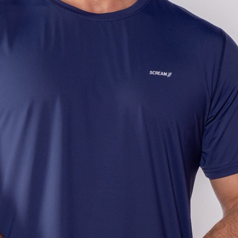 Camiseta Esportiva Masculina Dry Poliamida Scream