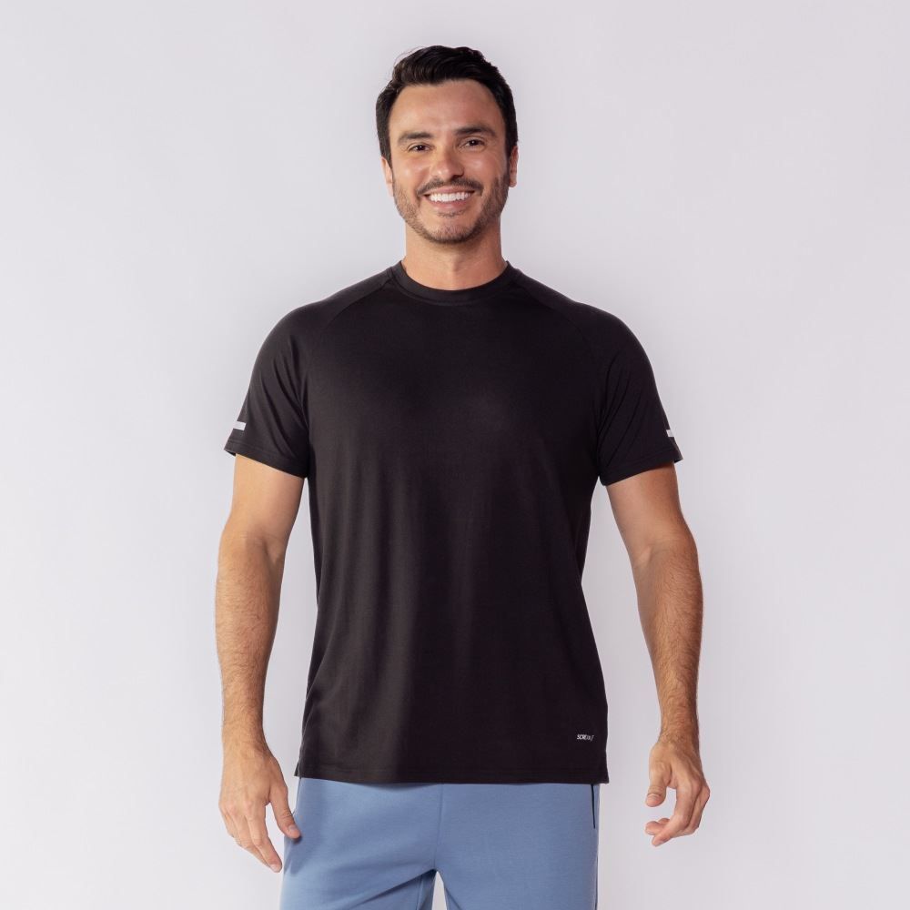 Camiseta Esportiva Masculina Raglan Dry Fit Scream