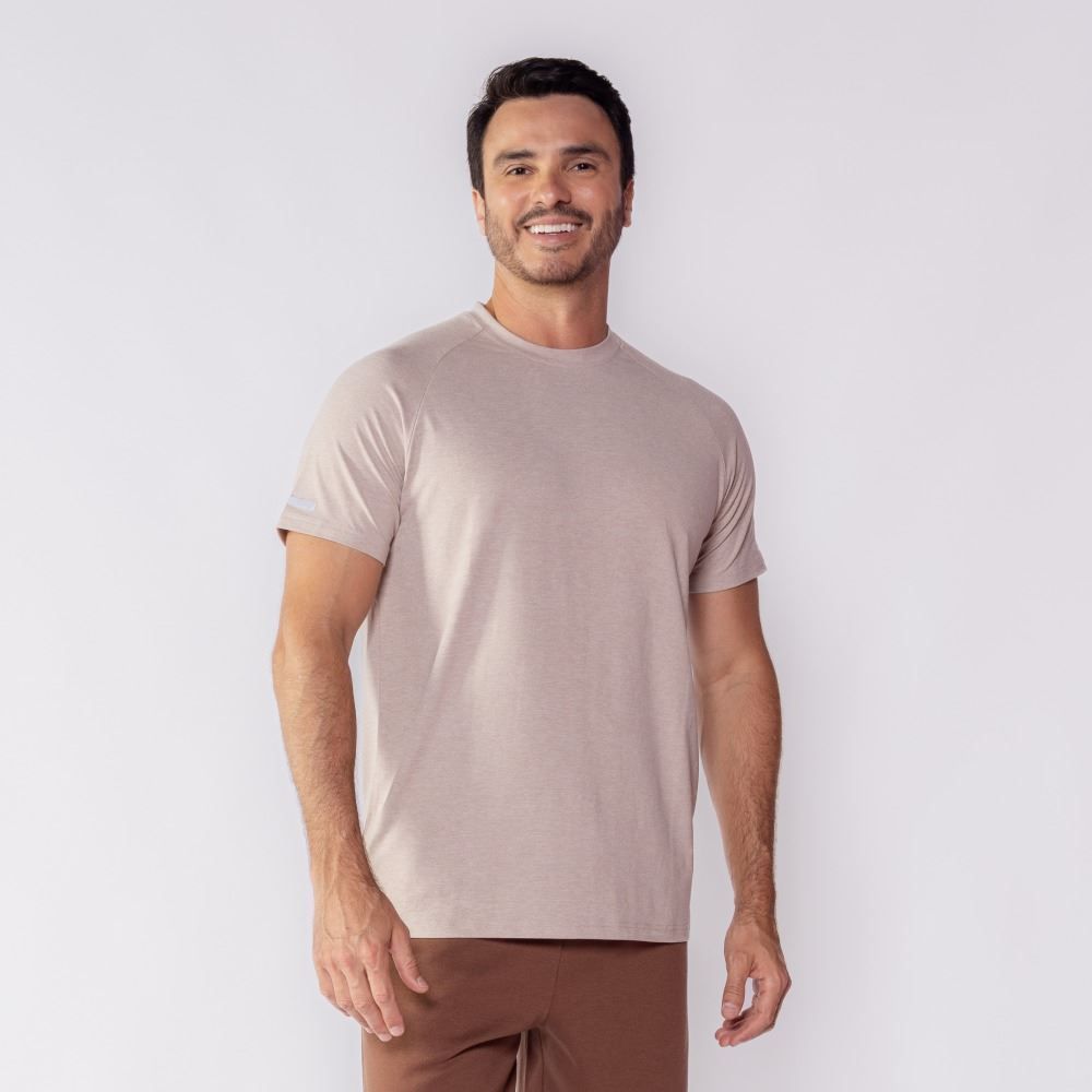 Camiseta Esportiva Masculina Raglan Dry Fit Scream