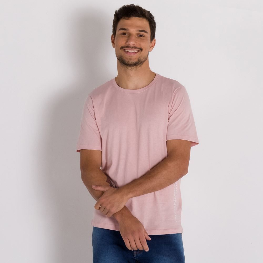 Camiseta Estampada Silk Lateral Marc Alain