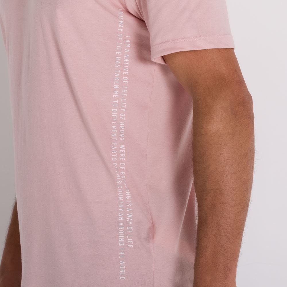 Camiseta Estampada Silk Lateral Marc Alain