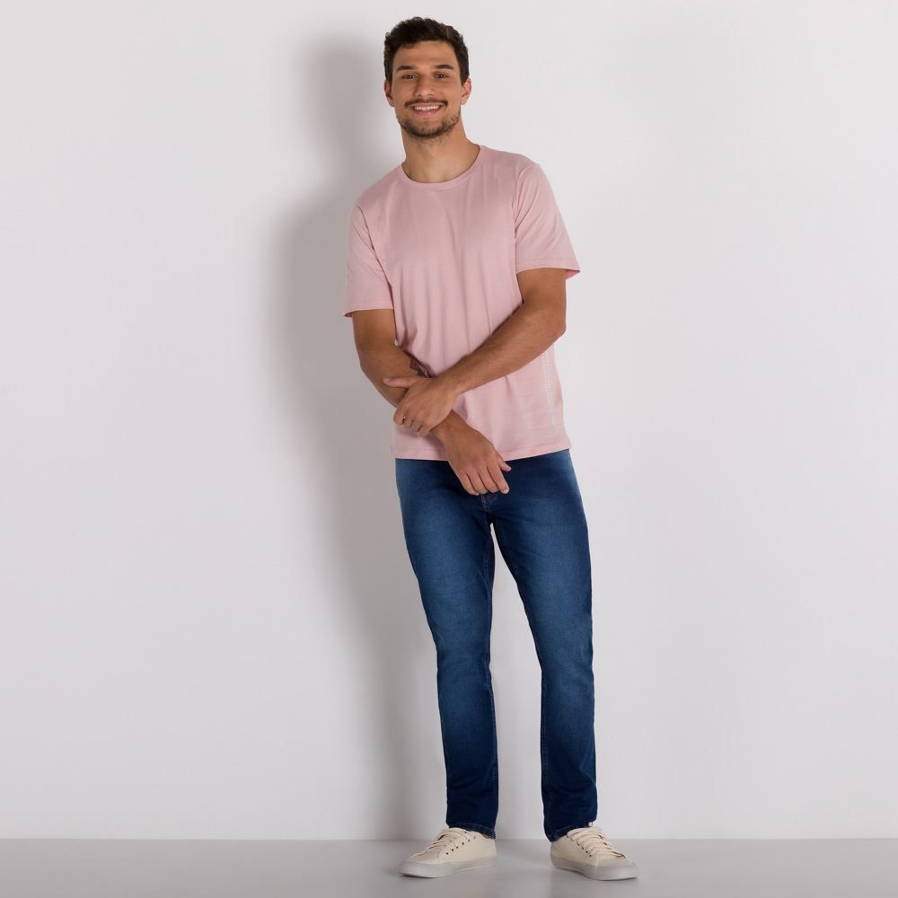 Camiseta Estampada Silk Lateral Marc Alain