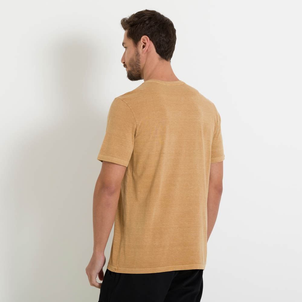 Camiseta Estonada Com Estampa Marc Alain