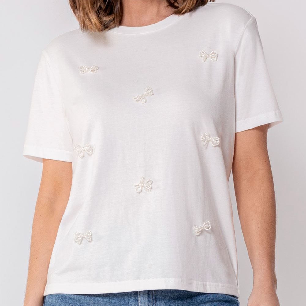 Camiseta Feminina Com Laços Boby Blues