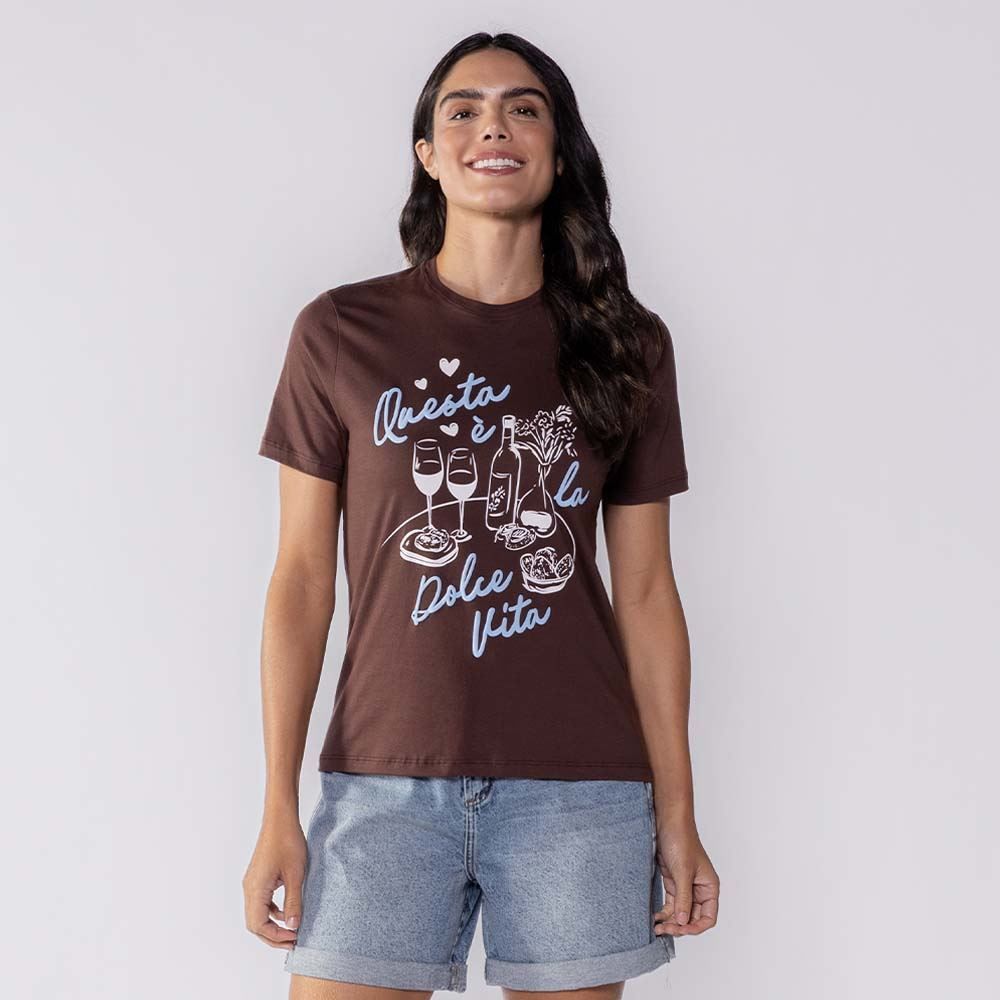 Camiseta Feminina Dolce Vita Boby Blues