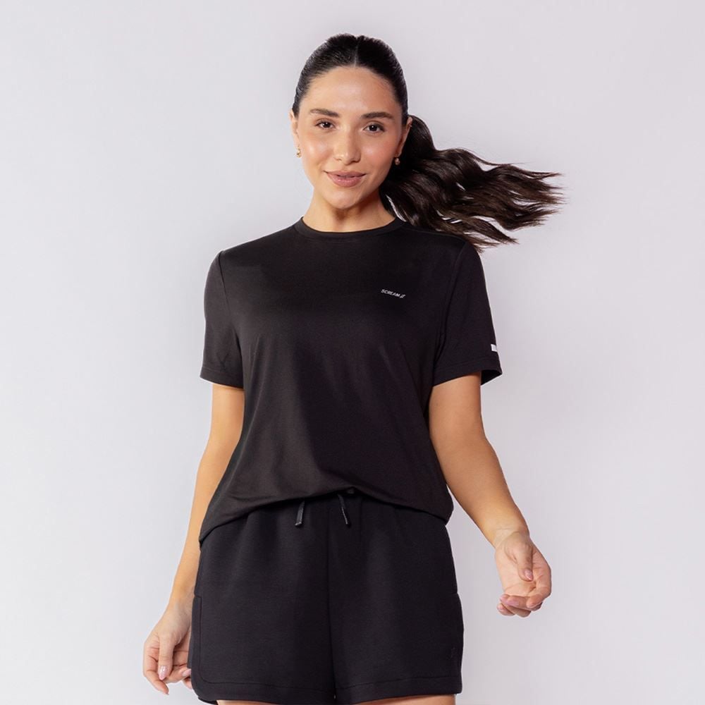 Camiseta Feminina Dry Fit Scream