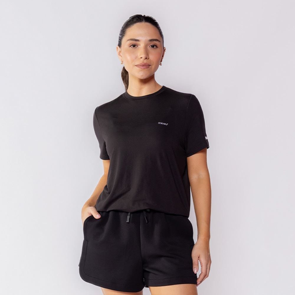 Camiseta Feminina Dry Fit Scream