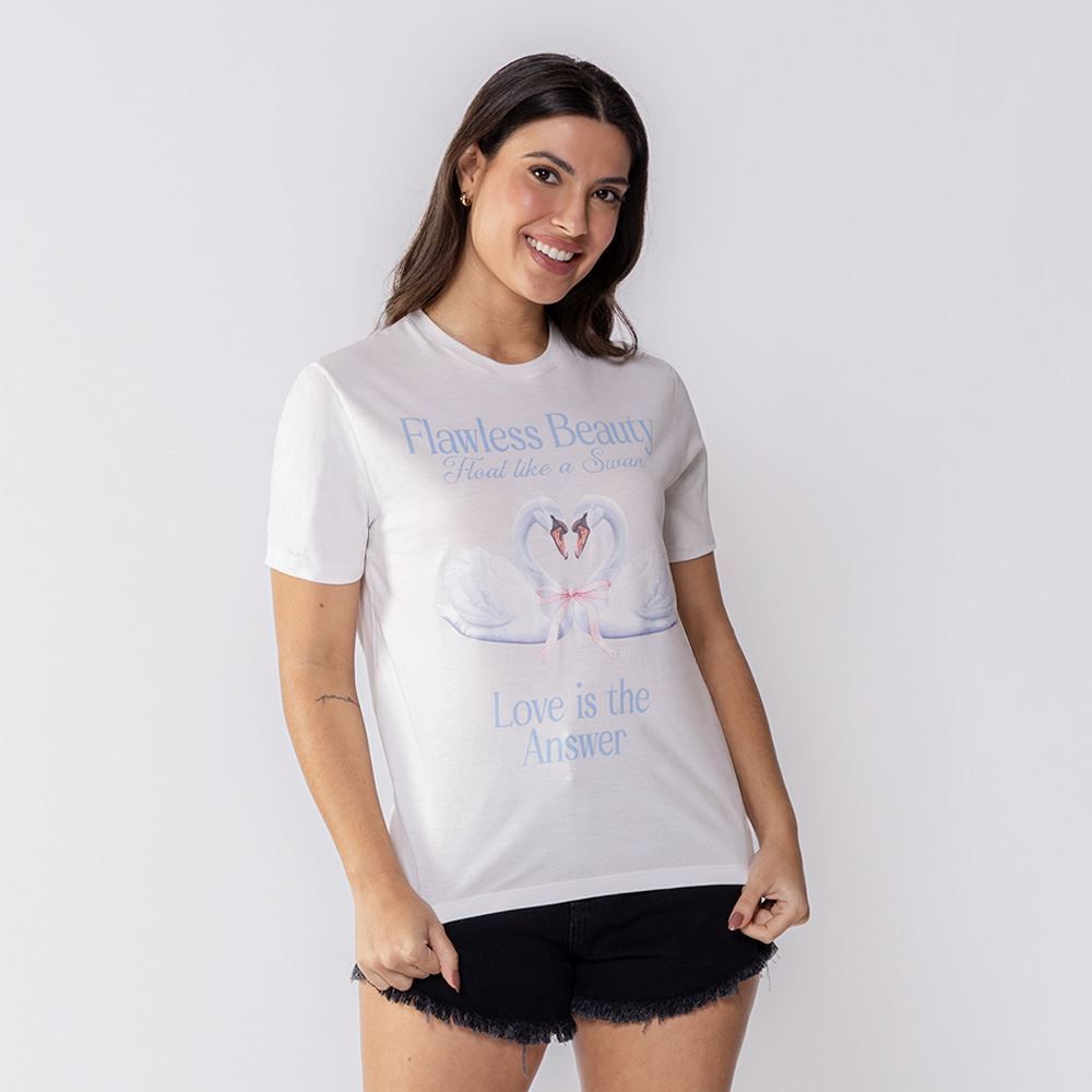Camiseta Feminina Flawless Beauty Boby Blues
